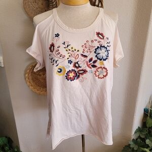 Shyanne Western Embroidered Top SZ L